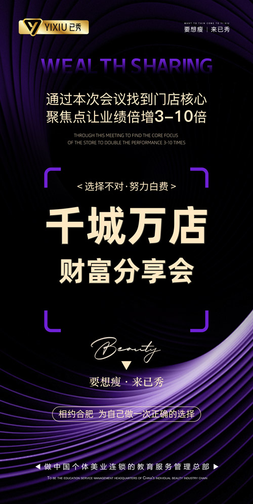 开个已秀减肥店需要什么